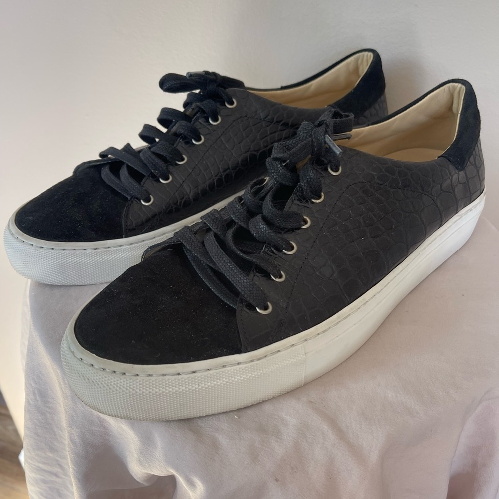 Felix Flair New York Men’s Designer Shoes Black Fine Leather Spain Italian Rare